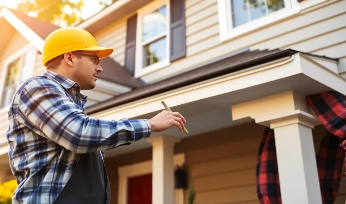 Experienced siding contractor installing durable siding on a home, showcasing quality workmanship and professional tools for lasting curb appeal.