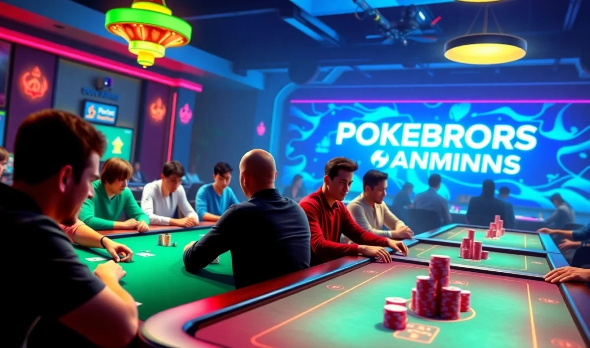 Pokerbros Paradise Union online poker club with friendly players and vibrant gaming tables.